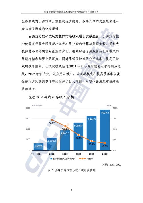 中国信通院IDC 2023年全球云游戏产业深度观察及趋势研判研究报告摘要与分析